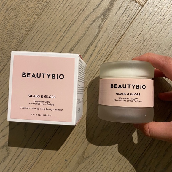 NEW BeautyBio Glass & Gloss 2 Step Facial Treatment - Picture 1 of 3